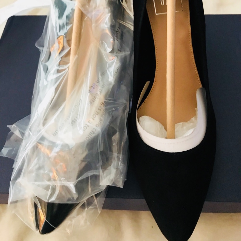 BNIBWT GAP WOMEN’S BLACK SUEDE HEELS